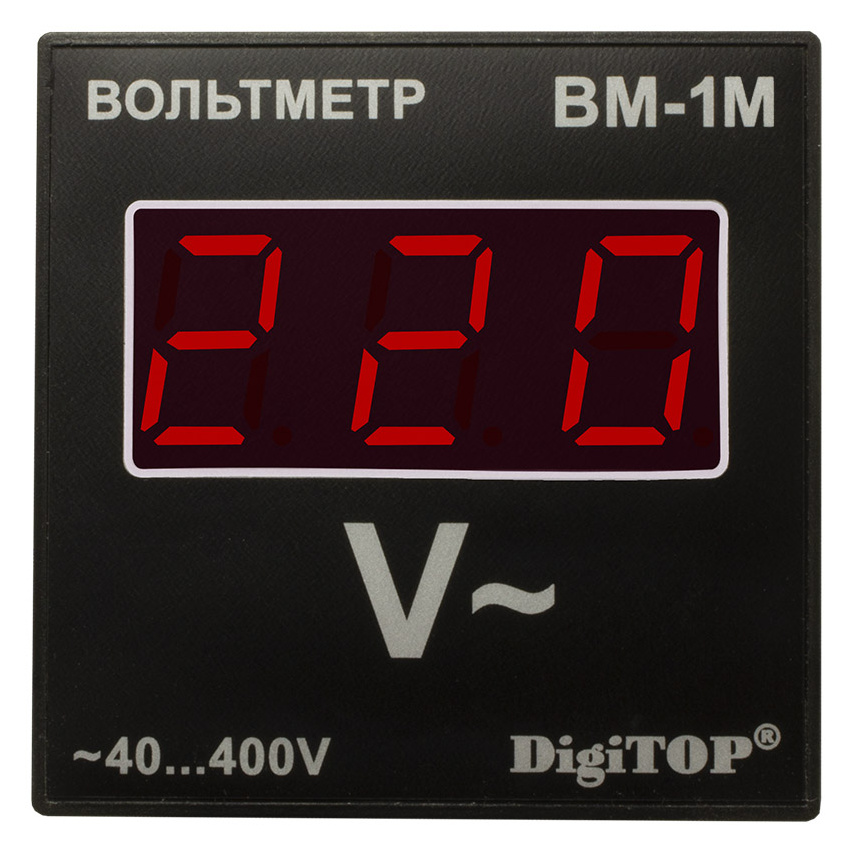 Вольтметр DigiTOP ВМ-1М (4820118380582) в интернет магазине ...