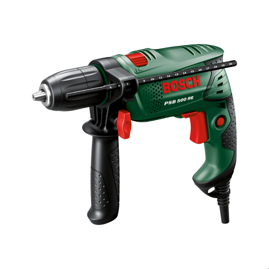 Электродрель Bosch Basic PSB 500 RE - фото