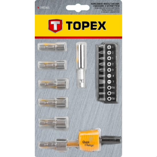 Изображение набора инструментов Topex 39D361