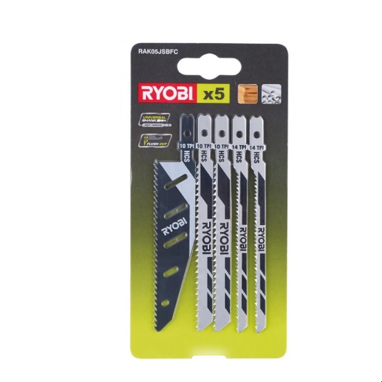Зображення набору пильних полотен Ryobi 5132002697