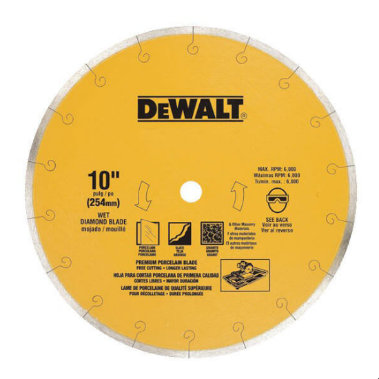 Фото диска DeWALT DT3734