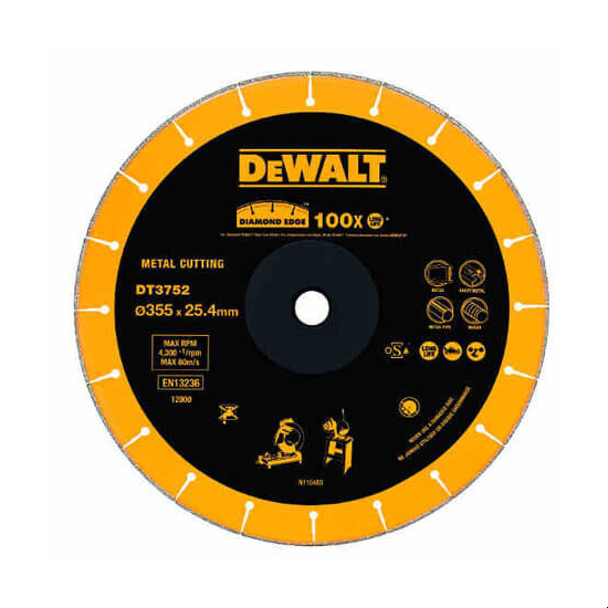 Фото диска DeWALT DT3752