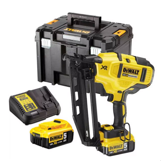 Электрический степлер 18В DeWALT DCN660P2 фото