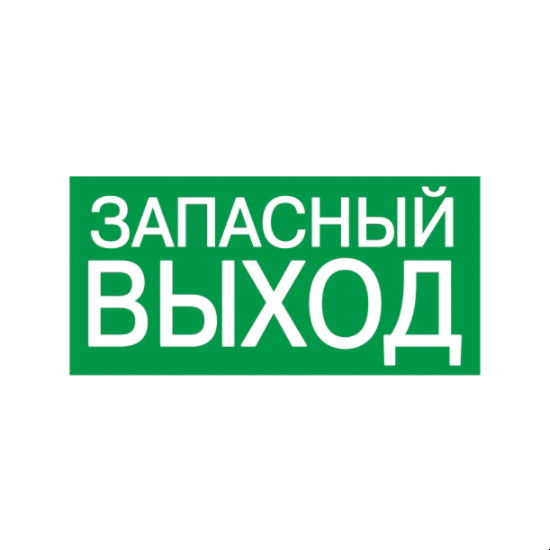 IEK ЗАПАСНЫЙ ВЫХОД 200мм ×100мм фото