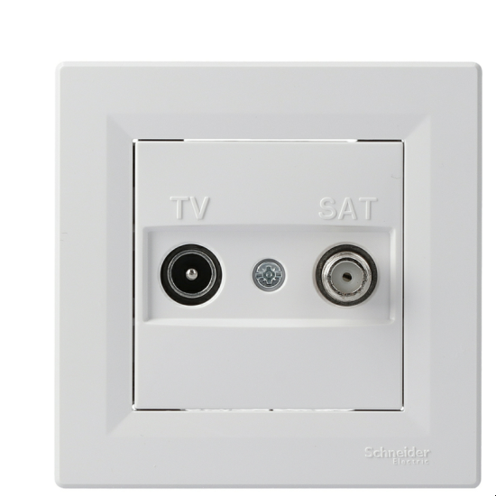 Фото Schneider Electric серії Asfora EPH3400121 білого кольору