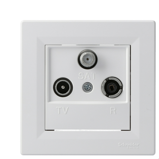 Фото Schneider Electric серии Asfora EPH3500121 белого цвета
