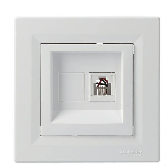 Фото Schneider Electric з серії Asfora EPH4100121 білого кольору
