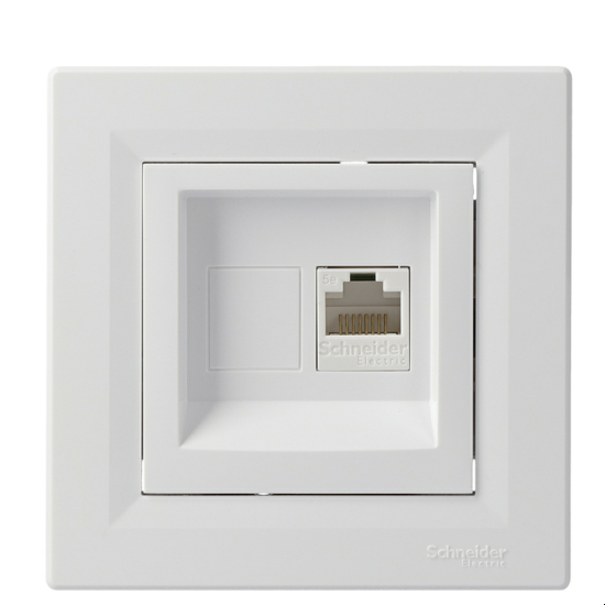 Фото Schneider Electric серии Asfora EPH4300121 белого цвета