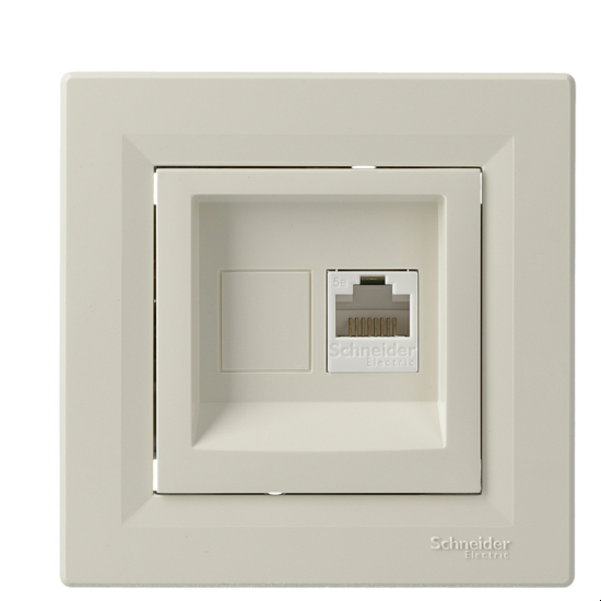 Фото Schneider Electric серии Asfora EPH4300123 кремового цвета