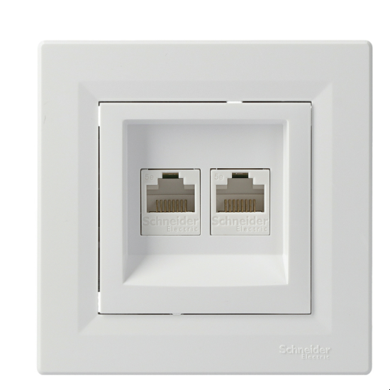 Зображення Schneider Electric серії Asfora EPH4400121 білого кольору