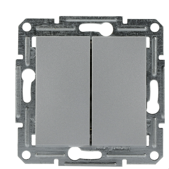 Фото Schneider Electric з серії Asfora EPH0600161 алюмінієвого кольору