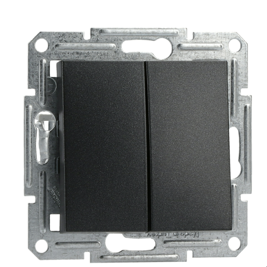 Зображення Schneider Electric серії Asfora EPH0600171 антрацитового кольору