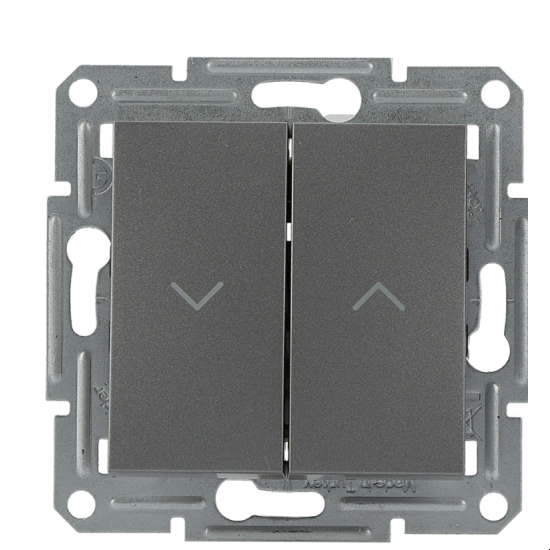 Фото Schneider Electric из серии Asfora EPH1300162 стального цвета