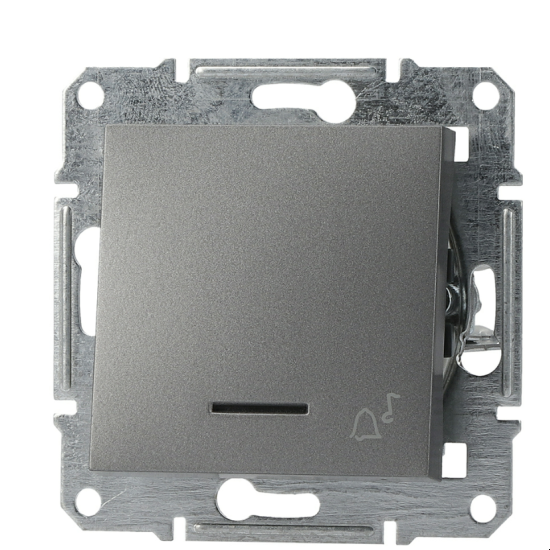 Фото Schneider Electric серии Asfora EPH1700162 стального цвета