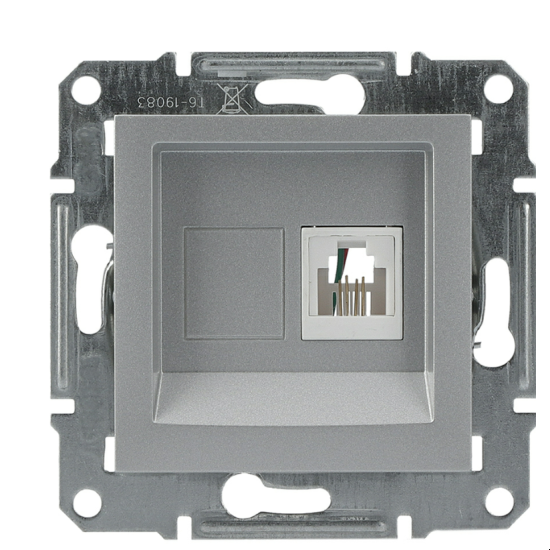 Изображение Schneider Electric серии Asfora EPH4100161 цвета алюминий