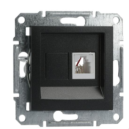 Фото Schneider Electric серии Asfora EPH4100171 цвета антрацит