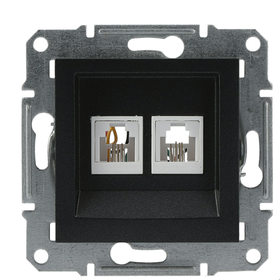 Фото Schneider Electric из серии Asfora EPH4200171 цвета антрацит