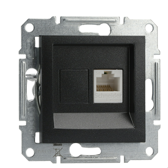 Изображение Schneider Electric серии Asfora EPH4300171 цвета антрацит