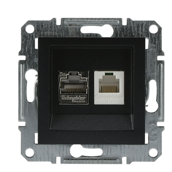 Изображение Schneider Electric из серии Asfora EPH4900171 цвета антрацит