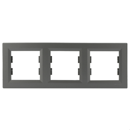 Зображення Schneider Electric з серії Asfora EPH5800362 стального кольору