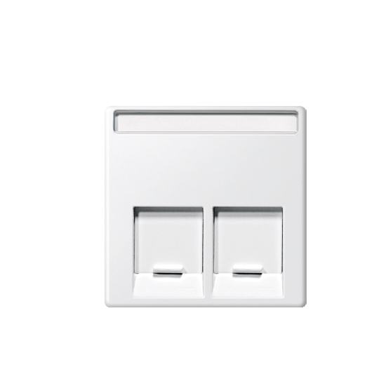 Изображение Schneider Electric из серии Merten System M-Elegance, Merten System M-Plan, Merten System M-Pure, Merten System M-Pure Decor MTN469925 белого цвета