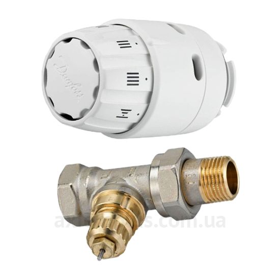 Термостатический комплект прямой Danfoss 013G5142 RA-FN+RAS-C2 1/2''