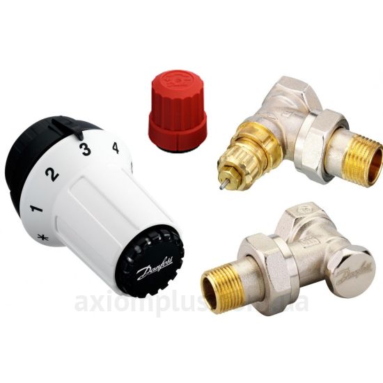Термостатичний комплект кутовий Danfoss 013G5253 RAS-C+RA-FN+RLV-S 1/2''