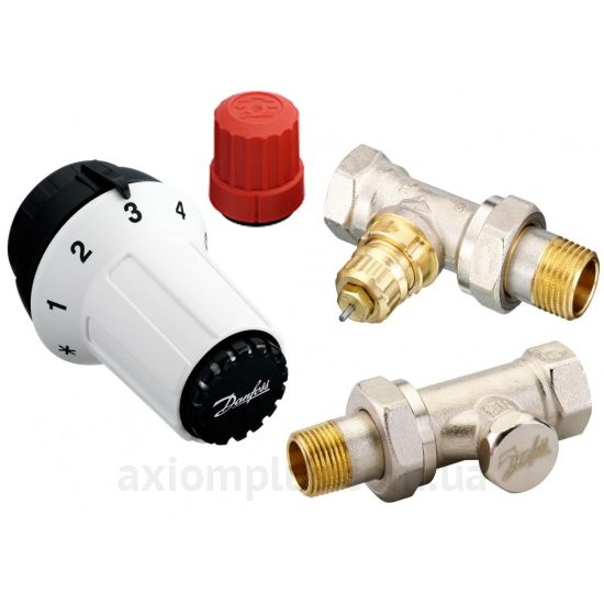 Термостатический комплект прямой Danfoss 013G5254 RAS-C+RA-FN+RLV-S 1/2''