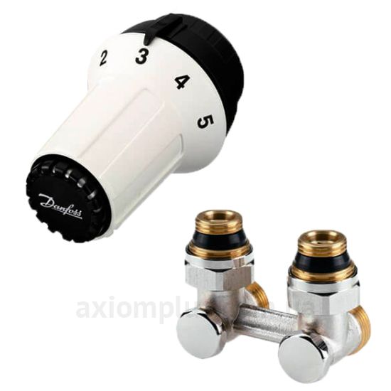Термостатичний комплект кутовий Danfoss 013G5278 RAS-C+RLV-KS 1/2''