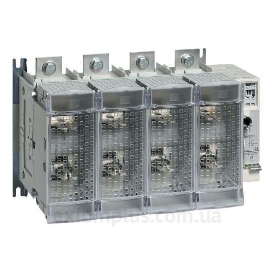 Корпусный разрывной 4P выключатель нагрузки 0-1 на 630А Hager HFD463
