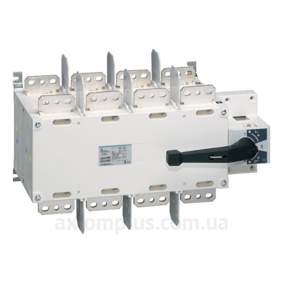 Корпусный разрывной 4P переключатель нагрузки 1-0-2 на 1600А Hager HI464