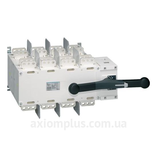 Корпусный разрывной 4P переключатель нагрузки 1-0-2 на 2000А Hager HI465