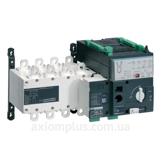 Корпусный разрывной 4P переключатель нагрузки 1-0-2 на 125А Hager HIC412G