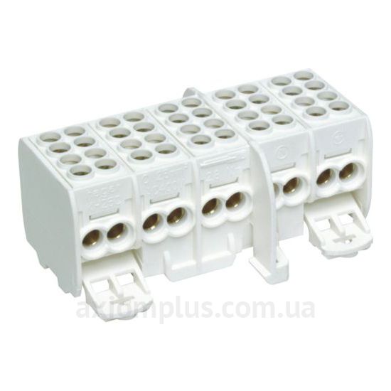 KH25C Hager білого кольору (на 10 контактів) (перетин до 25мм²)