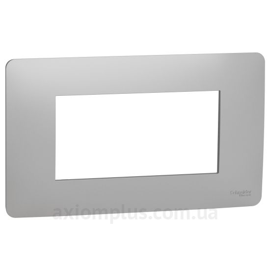 Фото Schneider Electric з серії Unica Studio NU210430 алюмінієвого кольору