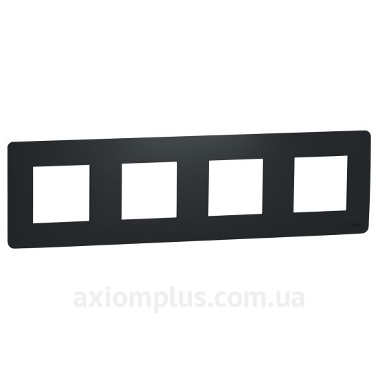 Зображення Schneider Electric серії Unica Studio NU200854 антрацитового кольору