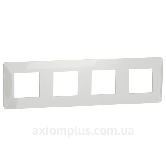 Фото Schneider Electric з серії Unica Studio NU200818 білого кольору