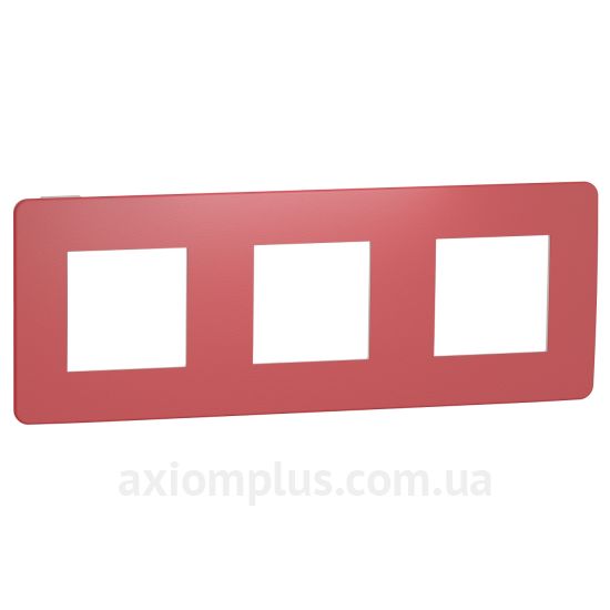 Фото Schneider Electric из серии Unica Studio Color NU280613 красного цвета