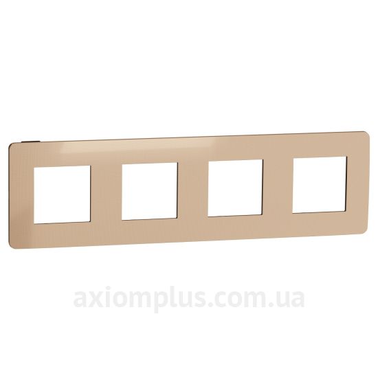 Изображение Schneider Electric из серии Unica Studio Metal NU280858 цвета меди