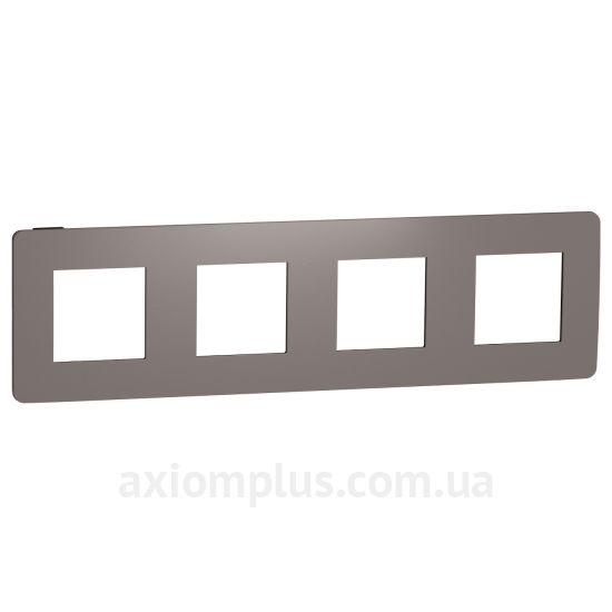 Фото Schneider Electric серії Unica Studio Color NU280817 шоколадного кольору