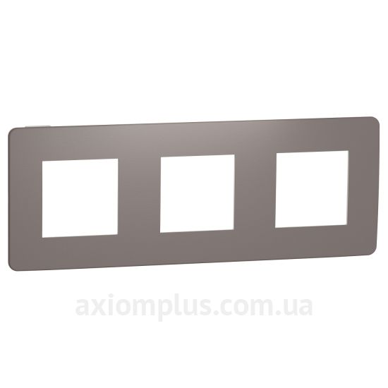 Фото Schneider Electric з серії Unica Studio Color NU280616 шоколадного кольору