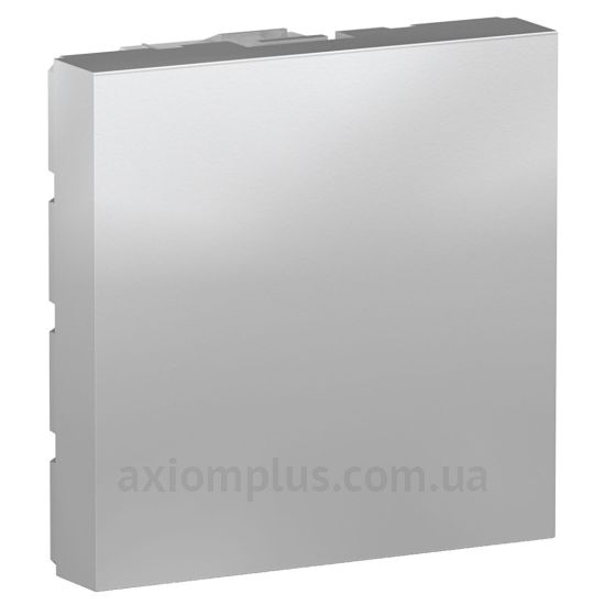 Зображення Schneider Electric з серії Unica Pure NU986630 алюмінієвого кольору