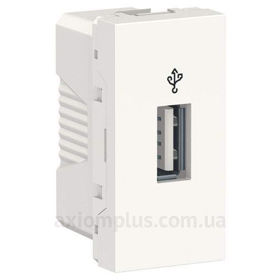 Фото Schneider Electric з серії Unica Pure NU342918 білого кольору