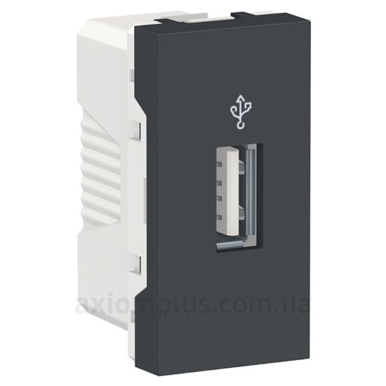 Зображення Schneider Electric серії Unica Pure NU342954 антрацитового кольору