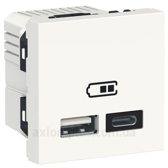 Фото Schneider Electric серии Unica Pure, Unica Studio, Unica Studio Color, Unica Studio Metal NU301818 белого цвета