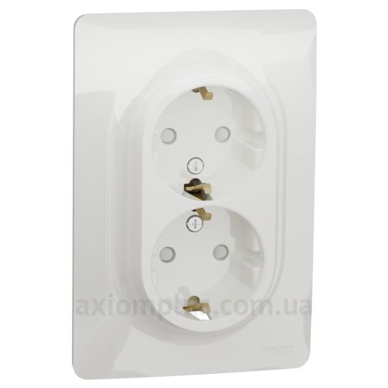 Фото Schneider Electric серии Unica Studio NU206718 белого цвета