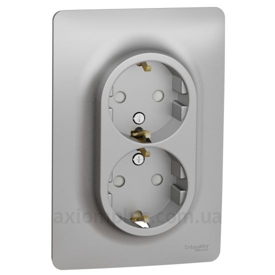 Изображение Schneider Electric серии Unica Studio NU206730 цвета алюминий