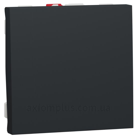 Фото Schneider Electric серії Unica Pure NU320154 антрацитового кольору