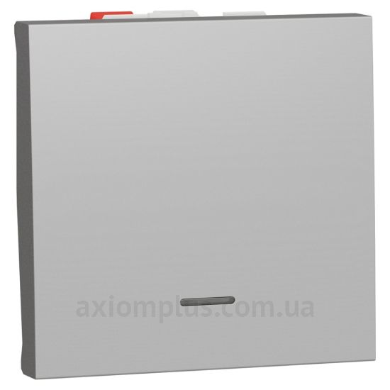Фото Schneider Electric серии Unica Pure, Unica Studio, Unica Studio Color, Unica Studio Metal NU320330S цвета алюминий