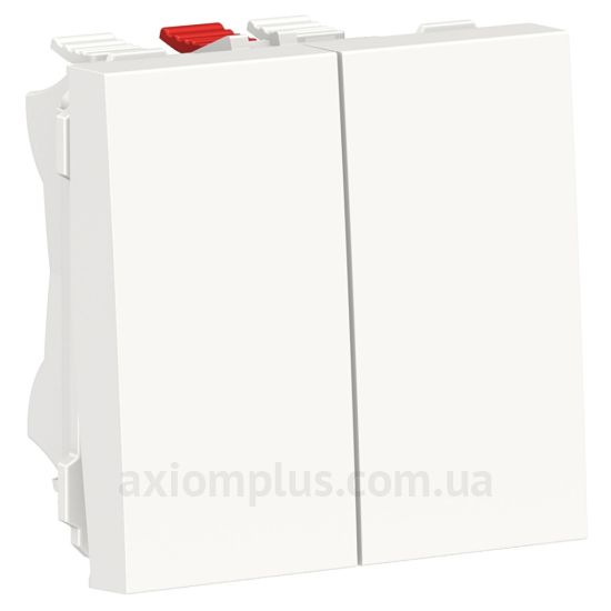 Фото Schneider Electric серії Unica Pure NU321318 білого кольору